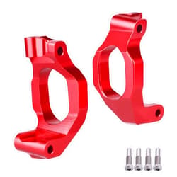Hobbypark Aluminum Caster Blocks C-hubs for Traxxas Maxx WideMaxx Upgrades, Compatible with V1 or V2 Maxx, Replacement Parts of 8932