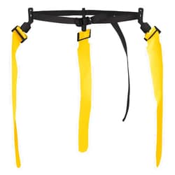 Champro Quick-Down Pop Football Flag Belt with 3 Gold Flags, 12 Pack