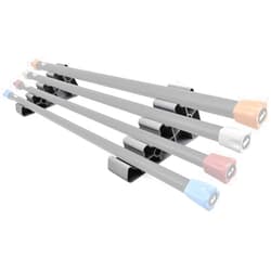 Yes4All Total Body Workout Weighted Bar, Resistance Band Bar, Weighted Bar Racks, Body Exercise Bar for Yoga, Strength Training in Home and Gym Single/Combo