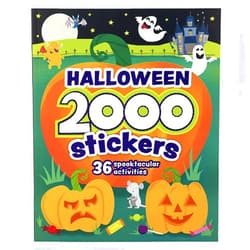 Cottage Door Press 2000 Stickers Halloween Sticker Activity and Puzzle Book - Super Scary Spooktacular Sticker Book