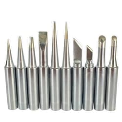 ShineNow 900M Soldering Iron Tips for HAKKO 936,937,907 Atten, Quick,Ryobi, Aoyue, Yihua,Vastar,Sywon,Tabiger,SOAIY and X-Tronic Soldering Station (10 pcs Different)