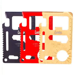 DLOSN Cool Unusual Gadgets Gifts for Men 11-in-1 Wallet Multitool Tool All in One EDC tools (3 color 11-in-one)