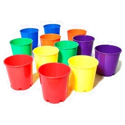US Games Color My Class® Buckets (12-Pack)