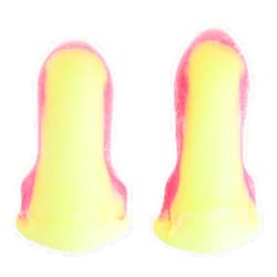 Howard Leight by Honeywell Laser Lite High Visibility Disposable Foam Earplugs, Pink/Yellow , 200-Pairs (LL-1) - 3301105