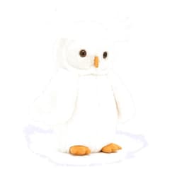 Jellycat Bashful Owl Stuffed Animal, Medium 10.5 inches | Bird Plush Toy | Classic Children's Gift