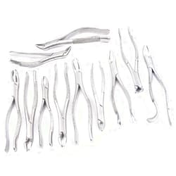 AAProTools AA PRO New German Grade Stainless Steel Set of 11 Each EXTRACTING Forceps Extraction Dental Instruments A+ Quality
