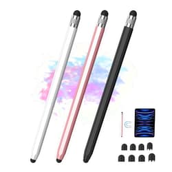 Granarbol Stylus Pens for Touch Screens, 2-in-1 Magnetic Stylus Pen High Precision & Sensitivity Capacitive Stylus for iPad iPhone Samsung Galaxy Kindle Tablets All Universal TouchScreen Device-(3Pack)