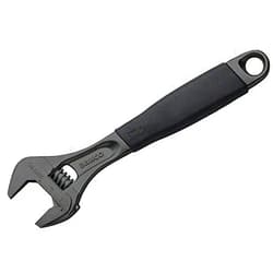 Bahco Black Adjustable Wrench Ergo 10