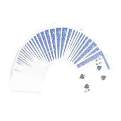 London Magic Works Blue Svengali Deck; Includes Over 100 Tricks, Choose The Force Card in Spades (Four)