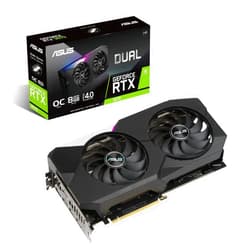 Asus Dual NVIDIA GeForce RTX 3070 V2 OC Edition Gaming Graphics Card (PCIe 4.0, 8GB GDDR6 Memory, LHR, HDMI 2.1, DisplayPort 1.4a, Axial-tech Fan Design, Dual BIOS, Protective Backplate)