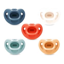 NUK Comfy Orthodontic Pacifiers, Timeless Collection, 6-18 Months, 5 Count