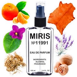MIRIS No. 11991, Inspired by Fahrenheit, Long-Lasting Eau de Parfum for Men, Spray 3.4 Fl Oz / 100 ml