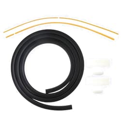 WELURE 154827601 Dishwasher Bottom Door Seal Combo Kit for Frigidaire for Ken-more for Sears for Electrolux, Kits Include Door Seal 154827601, Lower Seal 809006501, Splash Shield 154701001 by WELURE