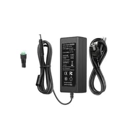 Cysljoyful 12V DC Power Supply 3A Universal AC Adapter, 100-240 50/60Hz AC to DC 12 Volts 3Amp Power Adapter Transformer, DC 12V Power Cord, 5.5mm x 2.5mm DC Plug