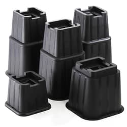 Nicunom Bed Furniture Risers, Adjustable Bed Lifts Elevation in Heights 3, 5 or 8 Inch, Heavy Duty Risers for Bed, Sofa, Table, Couch, Chair and Desk, Pack of 8, Support up to 2200 lbs
