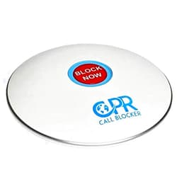 CPR Call Blocker Shield - Pre-Programmed with 2000 Scam Numbers Plus The Ability to Block A Further 1500 Numbers at The Touch of A Button. Caller ID Service is Required