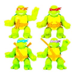 Heroes of Goo Jit Zu Teenage Mutant Ninja Turtles | 4 Pack | Super Oozy Toy Figures | Classic Donatello, Classic Michelangelo, Classic Leonardo & Classic Raphael | with Different Colored Mutations