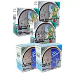 YirehStore Air Freshener Air Spencer Cartridge 3x Squash (A9) and 2x Clear Squash (A24) scent, Heavy Duty, Last Long, JDM Eikosha Japan Car Air Freshener