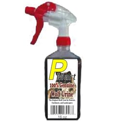 Pmart The Pee Mart - Wolf Urine Scent Tag Combo 16 oz E-Z Trigger Spray. Full Strength!