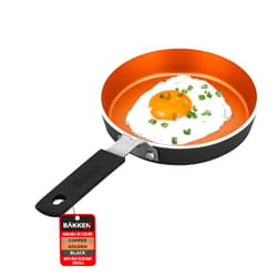 Bakken- Swiss BAKKENMASTER Bakken-Swiss 2-Piece Mini Nonstick Egg Pan & Omelet Pan – Egg Pan [5.5''] with Copper Non-Stick, Skillet – Eco-Friendly –for Eggs Pancakes, for All Stoves - Non Toxic, Dishwasher Safe