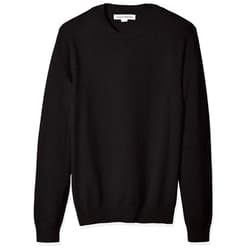 Amazon Essentials Men's Crewneck Sweater, 100% Cotton, Big & Tall Options Available