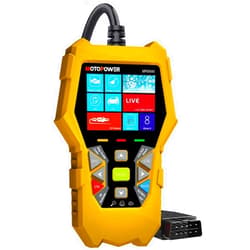 MOTOPOWER MP69040 Car OBD2 Scanner Check Engine Fault Code Reader Diagnostic Scan Tool, Yellow