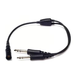 Wirenest Bose A20 A30 6 pin Lemo to GA Twin Plug Adapter