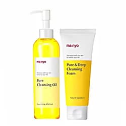 Manyo Factory Store MANYO FACTORY Pure Cleansing Oil 6.7fl oz + Pure & Deep Cleansing Foam 6.8fl oz