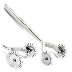 AAProTools Wartenberg Neuro Pinwheel Stainless Steel 2 Head Diagnostic Instrument Pin Wheel - Strong Pinwheel DS-1469