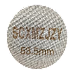 SCXMZJZY Espresso puck screen 54mm breville Coffee Portafilter Puck Screen/Espresso Portafilter Lower Shower Screen/Reusable Contact Screen 1.7mm Thickness 150μm 316 Stainless Steel (53.5mm-54mm breville)