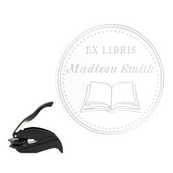 STAMPI EXLIBRIS Book Embosser from The Library of Embosser, Custom Embosser Stamp, Book Embosser, Library Stamp, Monogram Embosser Stamp