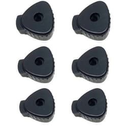 TUOREN Plastic Cymbal Quick Release Nut 6-8mm for Cymbal Jazz Drum Parts Accessories 6 Packs
