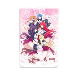 Generic Anime High School DxD Poster Decorative Painting Canvas Wall Posters And Art Picture Print Modern Family Bedroom Decor Posters 12x18inch(30x45cm)