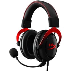 HyperX Cloud II Gaming Headset for PC & PS4 & Xbox One,Nintendo Switch - Red (KHX-HSCP-RD) (Renewed)