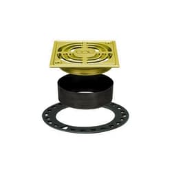 Schluter Kerdi-Drain Contour Shower Grate Kit with Integrated Slope Bonding Flange - Ideal for Tile Showers - 4