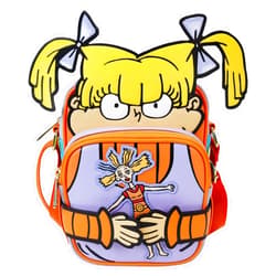 Loungefly Rugrats Angelica Crossbuddies Crossbody Bag with Coin Bag