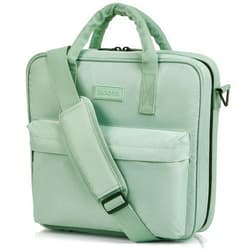 ZICOTO Sturdy 3 Ring Zipper Binder with Shoulder Strap for School - Beautiful 2 Inch Zip Up Binder with Extra Pockets Holds 500 Sheets, Books & Laptop - Easy to Carry Binder Made of Durable Premium Fabrics