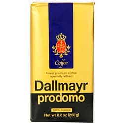Dallmayr Gourmet Coffee, Prodomo (Ground), 8.8-Ounce Vacuum Packs (Pack of 3) by Dallmayr