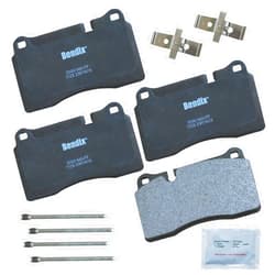 Bendix Priority1 CFM1129 Semi-Metallic Brake Pads for Chevrolet Camaro 2015-2014, Corvette 2012-2009, Corvette 2019-2015, Ferrari 360 2005-2000, California 2013-2009, Volkswagen Touareg 2017-2007