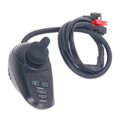 Asixxsix Electric Wheelchair Joystick Controller, 45A DC24V Brush Motor Universal Electric Wheelchair Controller with EABS Hill Hold Function, Smoothly and Gradual Acceleration