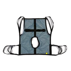 Patient Aid Medical Commode Patient Lift Sling, Full Body Sling with Lifting Straps for Secure Patient Transfers, Commode Sling for Bathing and Toileting, Size Large, Weight Capacity 225-475 lbs