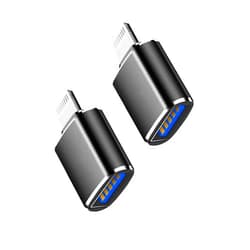 Esbeecables (Apple MFi Certified)Lightning Male to USB3.0 Female Adapter OTG Cable,2 Pack Portable USB Camera Adapter OTG Data Sync Cable for iPhone13/12/11/Xr/X/XS/8/7/Card Reader/Flash Drive/Mouse/MIDI Keyboard