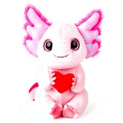 Yuanpulalala Beanie Baby Locky Axolotl Stuffed Perfect Plush (6inch)
