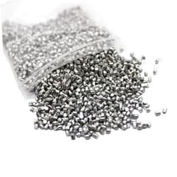 ZOENAE High-Purity 99.99% Zinc Metal Pellets Shot Granule Clean Element Zinc Particles Small Zinc Block Electroplating Purification for Experiments