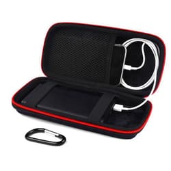 SKYNEW Power Bank Hard Travel Case Medium Compatible RAV Power 26800/20100/20000mAh, Anker Power Core 26800mAh/ PowerCore +26800mAh, INIU 10000mAh and Miady 10000/15000mAh (Medium Black)