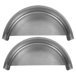 HECASA Steel Round Single Axle Trailer Fenders and Fender Backs Fits 14” to 16” Wheels - 32” x 9” x 15” (2Pcs)