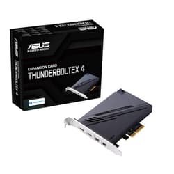 ASUS ThunderboltEX 4 with Intel® Thunderbolt™ 4 JHL 8540 Controller, 2 USB Type-C Ports, up to 40Gb/s bi-Directional Bandwidth, DisplayPort 1.4 Support, up to 100W Quick Charge, Black