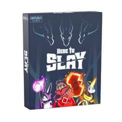 Unstable Games Here To Slay Base Game - Adventure RPG Dice Rolling Card Game For Teens, Adults - 2-6 Players, Hand Management