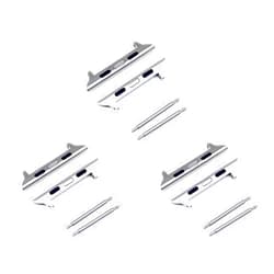 NEWON 3 PACK [Spring Bar] Watch Strap Connector Adapter Compatible with Apple Watch Band, For iWatch Attachment/Clip/Clasp/Hardware/Lug