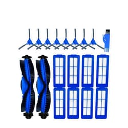 EtliN Compatible with Eufy RoboVac 11S Max, 15C Max, 25C Max, 30C Max, G10, G20, G30 Edge Verge Hybrid, G32 Pro Main Side Brush Hepa Filter Cover (Color : Set B)
